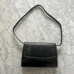 Vintage eelskin purse - worn